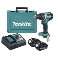 Hammer Driver Drill 18V 60 Nm Torque Brushless Makita DHP484SFE