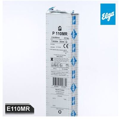 Electrodes Low Hydrogen P110MR DryPac 4.0mm 2kg Elga E110MR40S