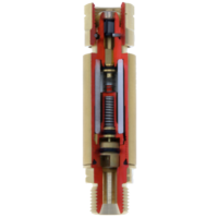 Cutaway Flashback Arrestor DGN Model Tesuco FCR