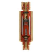 Cutaway Flashback Arrestor DG91N Model Tesuco FCRH
