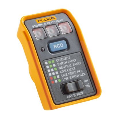 Socket Tester Audible/Visual RCD Check With Beeper 300V FLUST240+