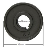 Feedroller 30mm OD 10mm ID Unimig FR3010