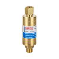 Flashback Arrestor Oxygen High Flow Regulator End 5/8-18 UNF FRHO