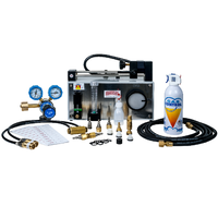 Flashback Arrestor Testing Machine Complete With Side Entry Air Regulator And Adaptors, Test labels FTAI