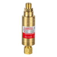 Ibeda High Flow Flashback Arrestor Fuel Gas Torch End