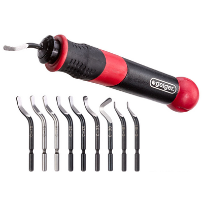 Deburring Handle & Blades Set Geiger GD88040