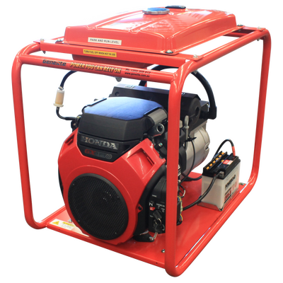 11kVA Open Frame Portable Petrol Generator Honda GH10000E-LRT