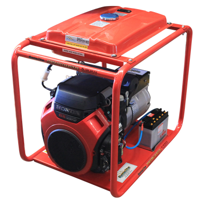 14.5kVA Open Frame Portable Petrol Generator 3 Phase Honda GH14000E-LRT-3