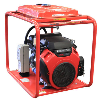 16kVA Open Frame Portable Petrol Generator Honda GH16000E-LRT-3