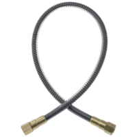 Flexible Lead Stainless Steel PTFE Lined 900mm Nitrogen Type 50, 1/4" NPT