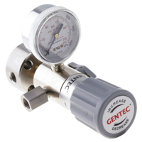 Gentec LRM Surface Mounted Regulator Ball valve+Reg Chrome Plated 