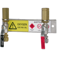 Point Valve Twin Oxygen T10 Acetylene T20 GOPOA