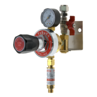 Regulated Outlet Point Single Acetylene GOPRAC