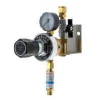 GOPROX Regulated Outlet Point Single Oxygen 