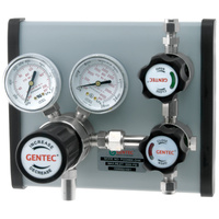 Gentec Single Panel 6.0 Purity Chrome Plated Manifold Supply Systems 