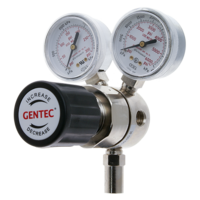 Gentec 1S Regulator 6.0 Purity Chrome Plated In: 20,000 kPa Out: 170 kPa