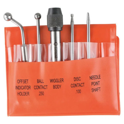 Wiggler And Center Finder, Chuck and 4 Attachments WCF/WZ/6 Groz GZ-03520