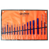 Kit/16/ST Groz Punch & Cold Chisel Set, 16 pce Groz GZ-33002