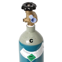 Size C Argon 5/2 (Mixed) MIG Gas Refill (no cylinder) GasArCo2C-re