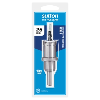 TCT Hole Cutter H117 25 x 25mm HTTS-2 Sutton Tools H1170250