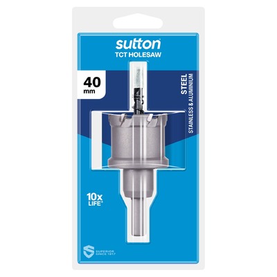 TCT Hole Cutter H117 40 x 25mm HTTS-2 SUTTON H1170400
