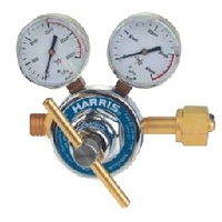 Harris Model H25 High Flow Cylinder Reg, SS diaphragm, Side Inlet