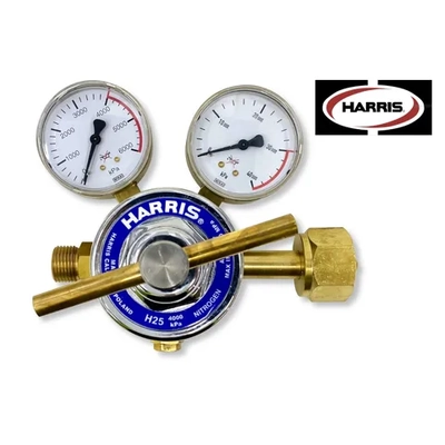 Harris Model H25 High Flow Cylinder Reg, SS diaphragm, Side Inlet