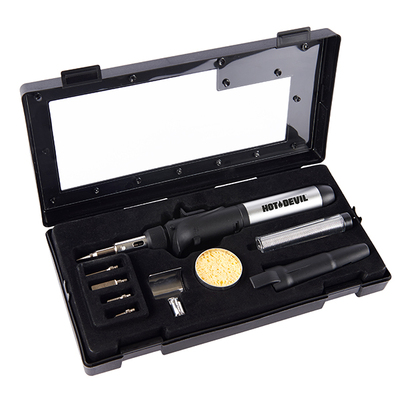 10 Piece Butane Soldering Iron & Blow Torch HD1971K