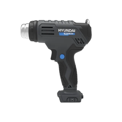 20V Cordless Heat Gun - 2 Temperature Settings (350°C/550°C), Auto Cooldown, Lock-On Switch - Skin Only Hyundai HG20S