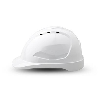 Hard Hat V9 Vented Pushlock Harness White Pro Choice HHV9-W
