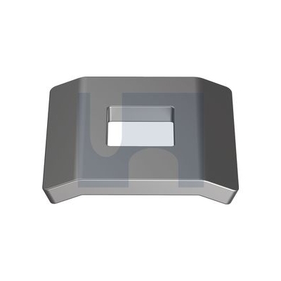 M8X24X24X2.5mm Hot Dip Galvanised Finish Security Mesh Clip Metric ID Hobson HWCMSGM08024025 Pack of 300