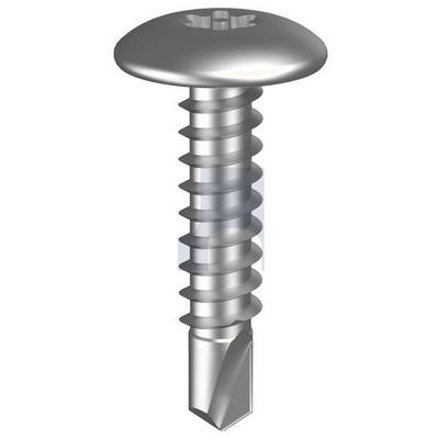 10-16 X 25mm 410 Stainless Finish Metal SDS Button Post Torx Hobson I41MSBT1016025 Pack of 1000