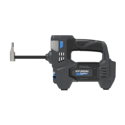 20V Cordless Tyre Inflator - Digital PSI Gauge, Auto Shutoff, Work Light & Emergency Beacon - Skin Only Hyundai IF20S
