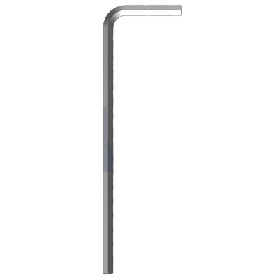 Plain Finish Security Socket Key Post Hex Hobson