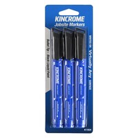 Paint Marker Bullet Tip 3 Piece Black Kincrome K11834