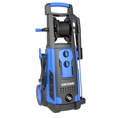 2400W Electric High-Pressure Washer - 2800psi - 8.0L/min - 10m Anti-Kink Hose & Reel Kincrome Part No.K16255