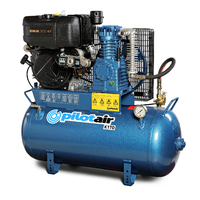 Reciprocating Air Compressor KOHLER diesel/KD225 (Electric Start) /100 L Rec./308 L/min FAD Pilot K17D