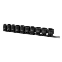 Impact Socket Rail 10 Piece 3/8" Drive - Metric Kincrome K2091