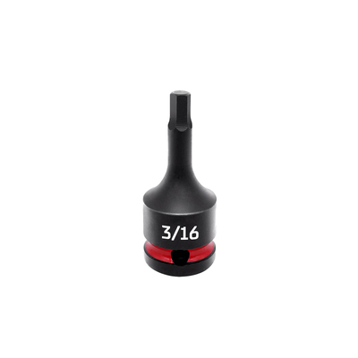 Hex Impact Socket 3/16" x 60mm 1/2" Drive Kincrome K2389
