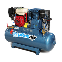 Reciprocating Air Compressor HONDA Petrol/GX270 (Electric Start) /150 L Rec./457 L/min FAD Pilot K25P