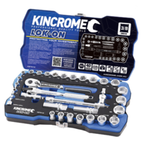 Socket Set 33 Piece 3/8" Drive - Metric & Imperial Kincrome K27012