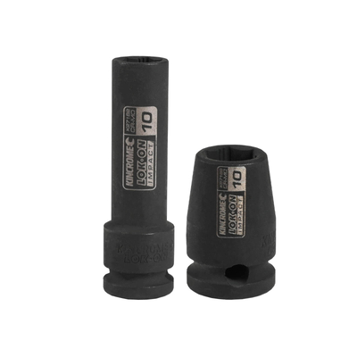 LOK-ON Deep Impact Socket 12mm 3/8" Drive Kincrome K27184