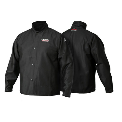 Welding Jacket Traditional Flame Retardant Cloth Medium Lincoln K2985-M