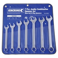 Jumbo Combination Spanner Set 7 Piece Kincrome K3021