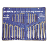 Combo Spanner Set 30 piece AF Metric 6-24mm Kincrome K3030