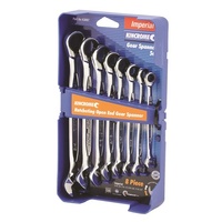 Combination Ratcheting Open End Gear Spanner Set Kincrome K3097
