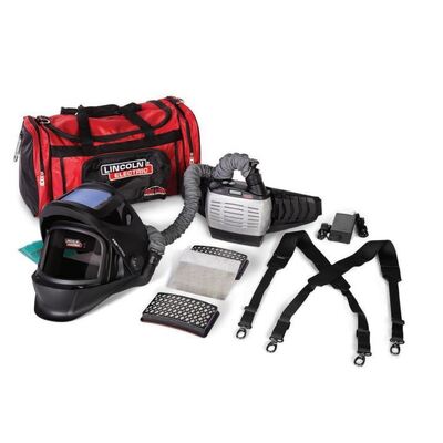 VIKING 3250D FGS Flip Front PAPR Respiratory Welding Helmet Kit K4550-2-TAX