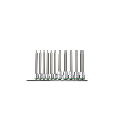 Torx Socket Set Long Series 11 Piece 1/4 & 3/8" Drive Kincrome K5225
