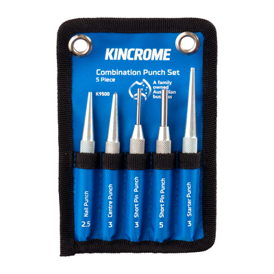 Combination Punch Set 5 Pieces Kincrome K9500