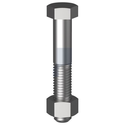Hot Dip Galvanised Finish Hex Bolt & Nut Class 4.6 Metric Hobson